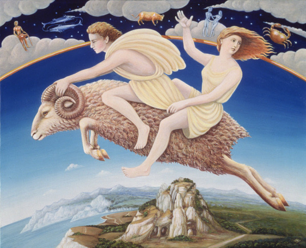 Detail of Aries, 1988 by Frances Broomfield