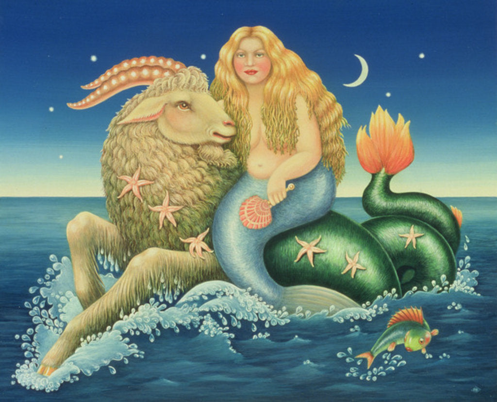 Detail of Capricorn, 1992 by Frances Broomfield