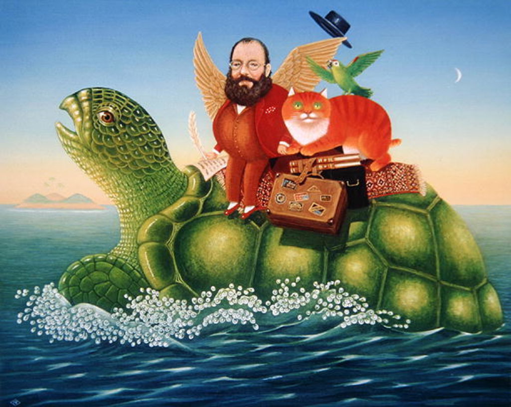 Detail of The Yonghy-Bonghy-Bo, 1994 by Frances Broomfield