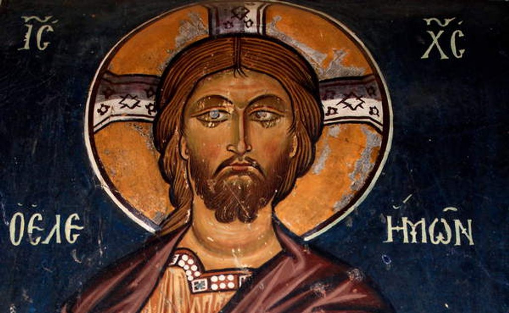 Detail of Mercyful Christ by Anonymous
