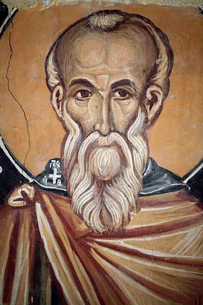 Detail of St Theodose the cenobriac by Anonymous