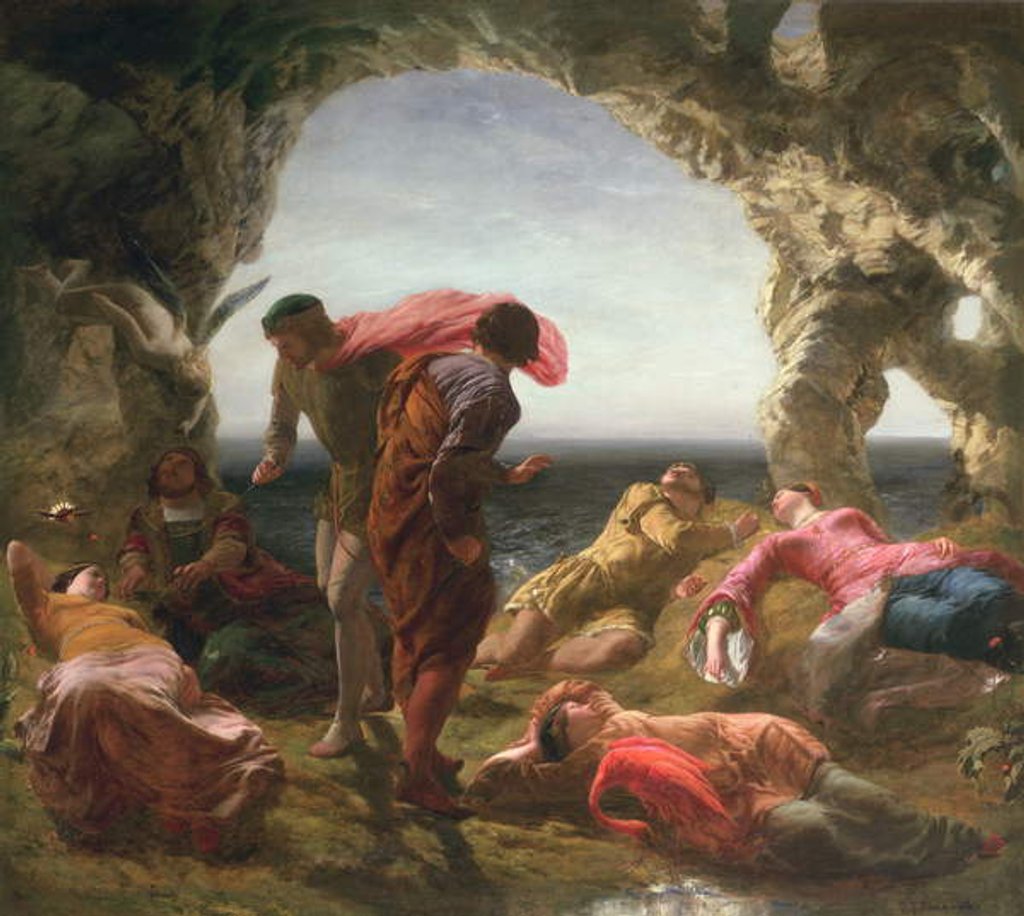 Detail of Scene from 'The Tempest', 1856 by Paul Falconer Poole