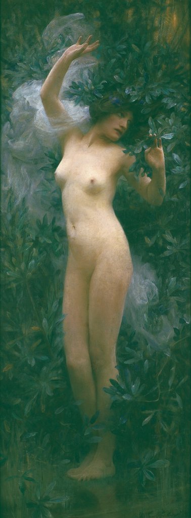 Detail of Daphne, c.1890 by Arthur Hacker