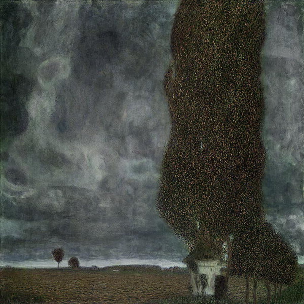 Detail of Approaching Thunderstorm, 1903 by Gustav Klimt