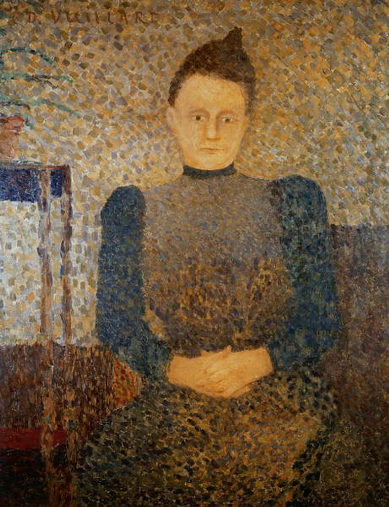 Detail of Portrait of Mlle Vuillard, Sister of the Artist, 1892-93 by Edouard Vuillard