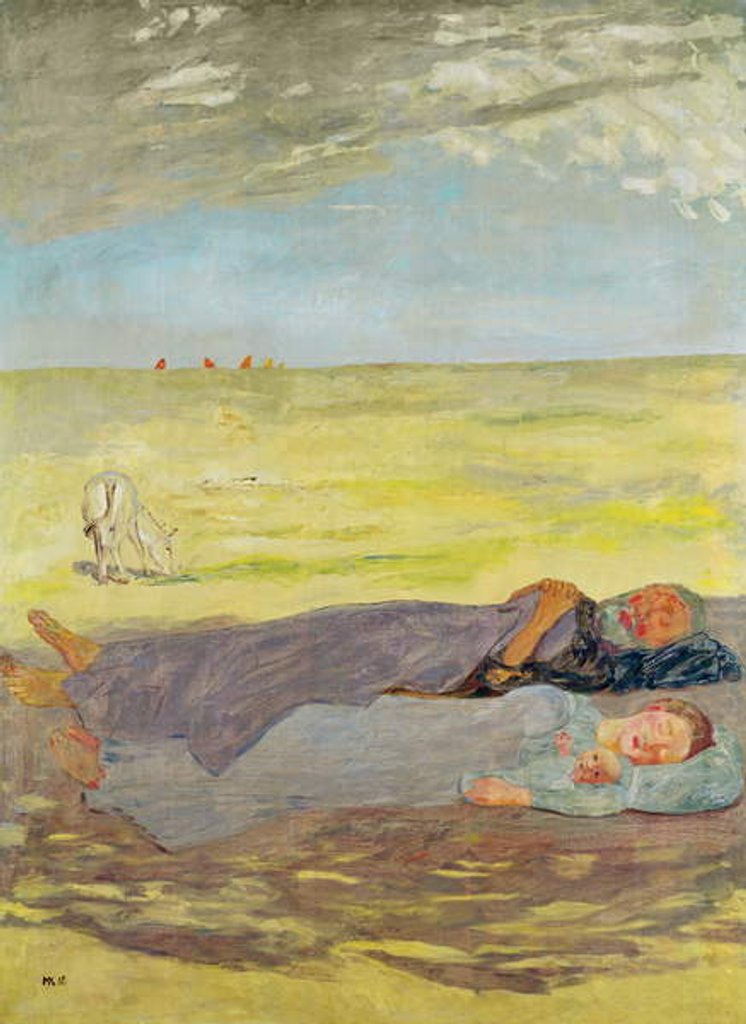 Detail of Rest on the Flight to Egypt, 1912 by Max Klinger