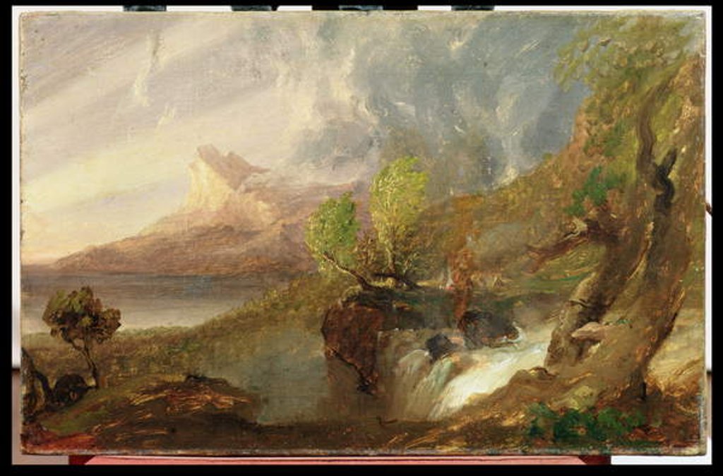 Detail of Study for a Wild Scene, 1831 by Thomas Cole
