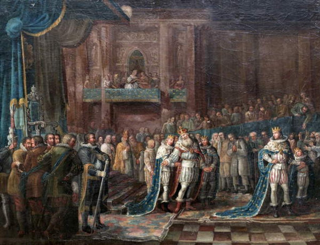 Detail of Gustav I's Farewell Speech to the Estates by Nils Hagelberg