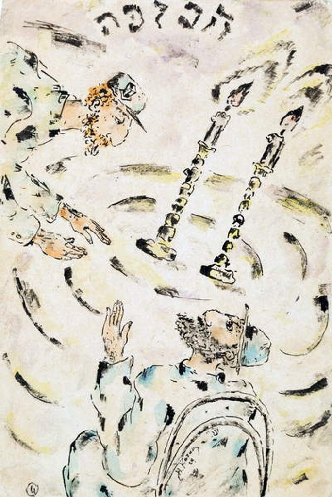 Detail of A Conversation, 1929 by Nina Iosifovna Kogan