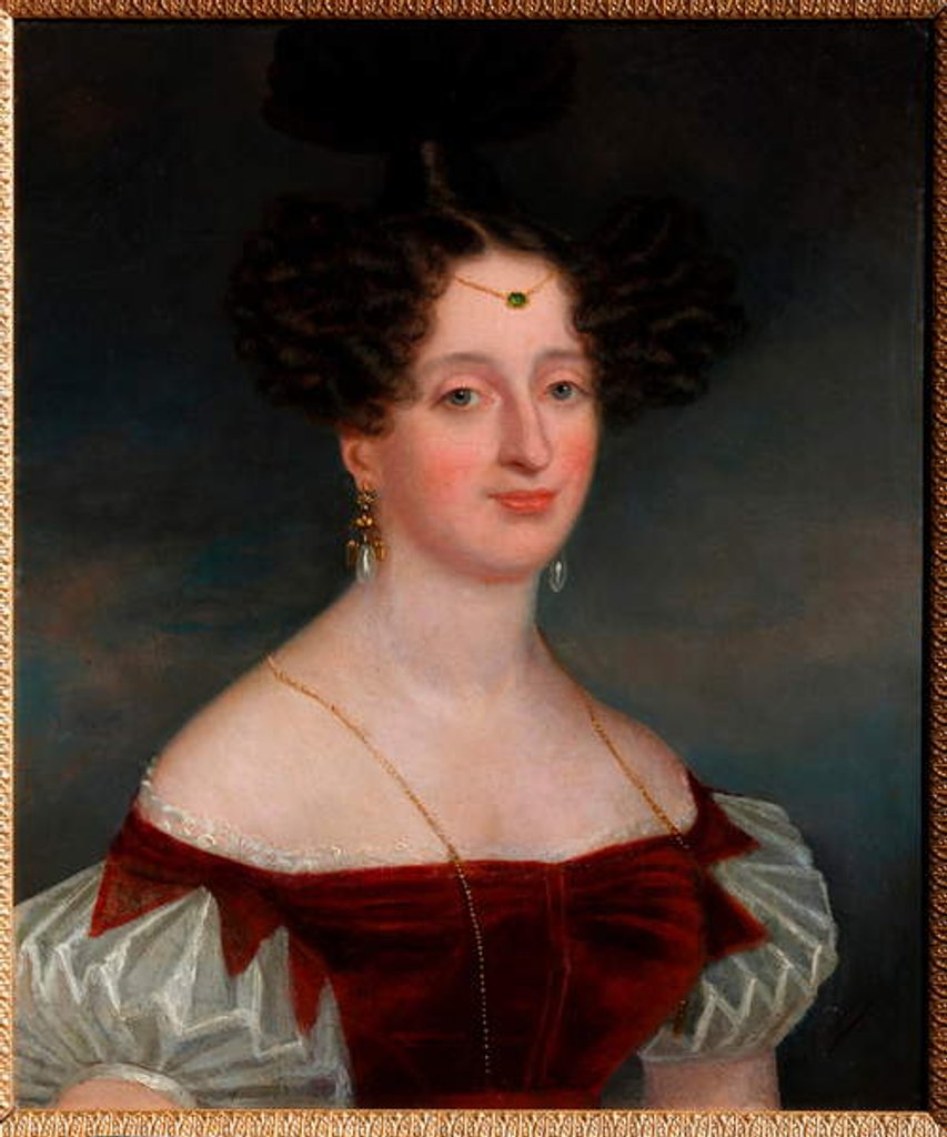 Detail of Countess Yelizaveta Ksaweryevna Vorontsova, 1840 by Christina Robertson