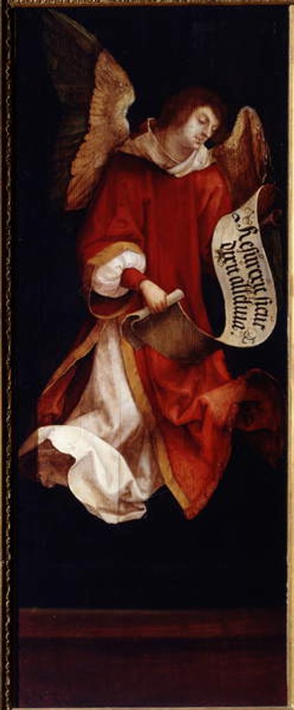 Detail of Angel, 1519 by Hans Suess Kulmbach