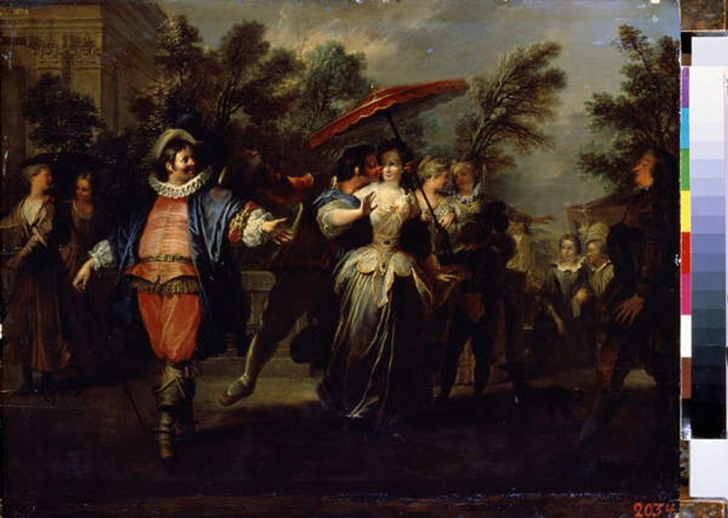 Detail of Kiss back by Nicolas Bertin