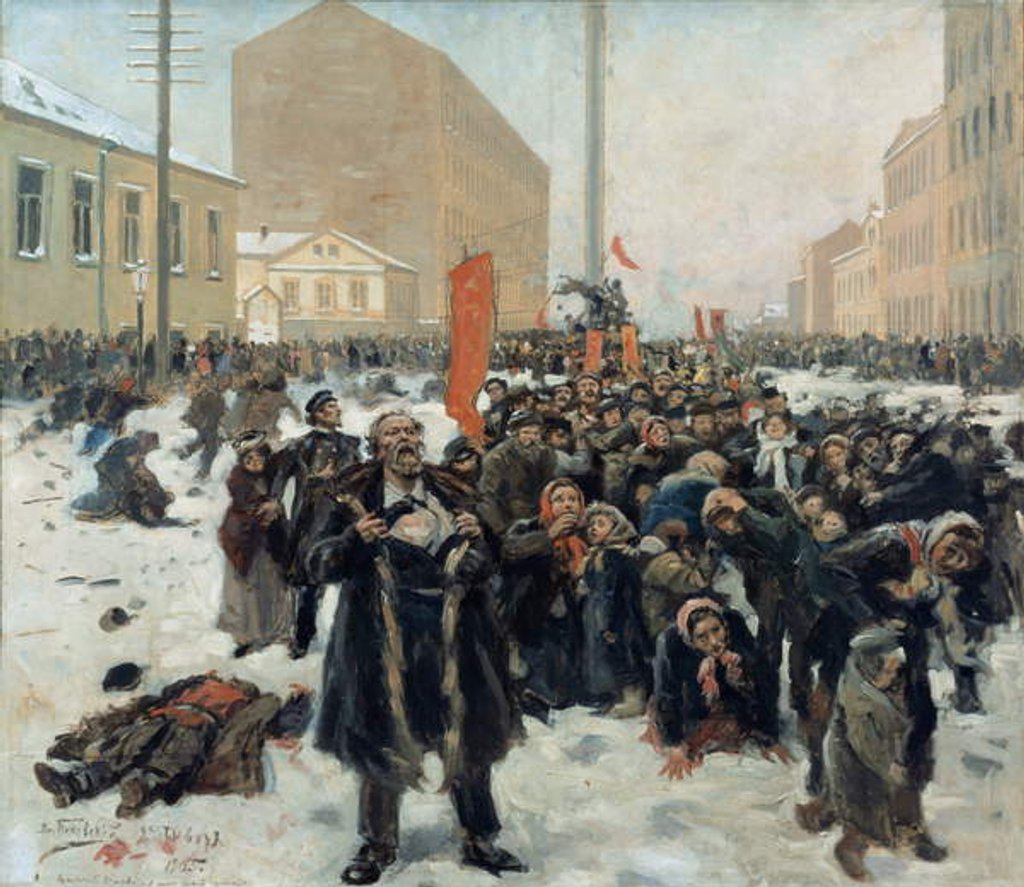 Detail of Red Sunday, 1905 by Vladimir Egorovic Makovsky