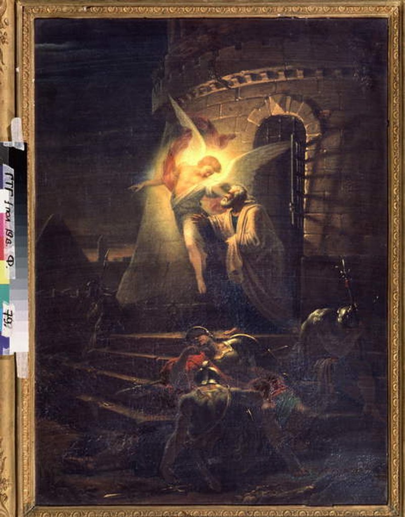 Detail of The Deliverance of Saint Peter, 1806 by Alexander Lavrentievich Vitberg