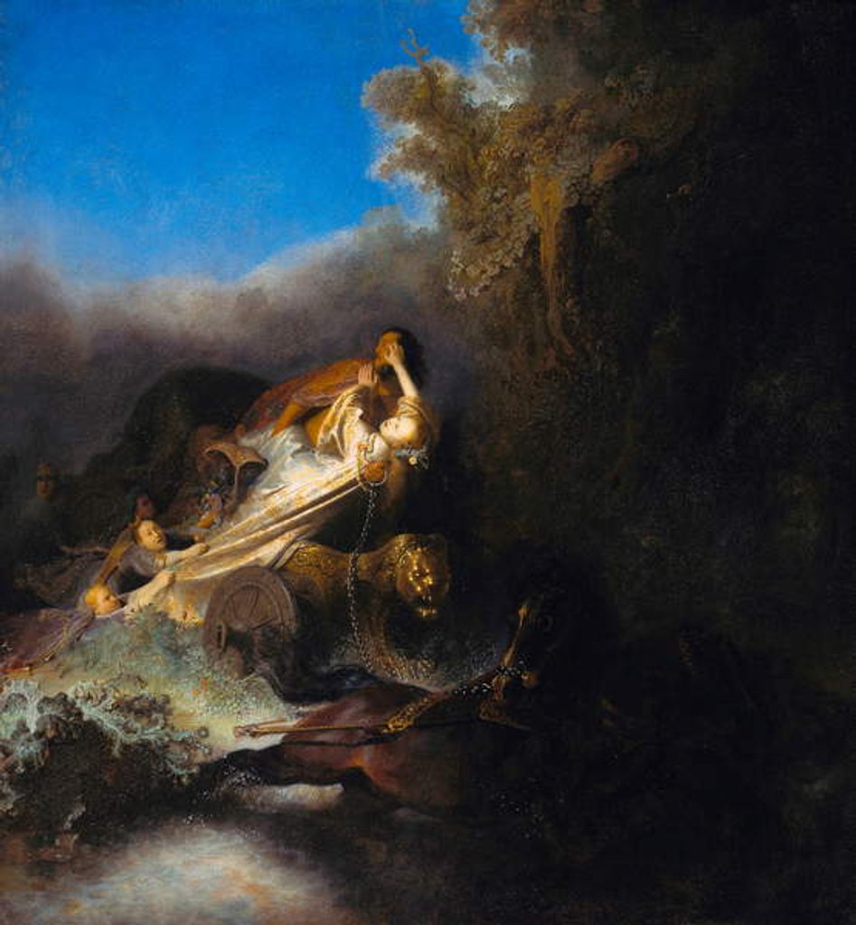 Detail of The Abduction of Proserpina, c.1631 by Rembrandt Harmensz. van Rijn