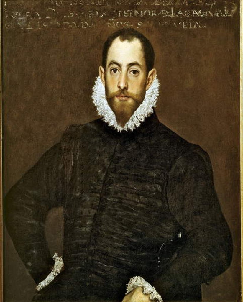 Detail of Don Alonso Martinez de Leyva, 1580 by El Greco