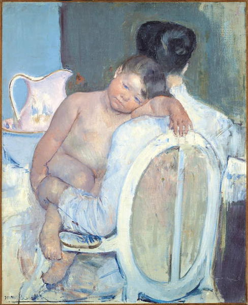 Detail of Woman sitting with a Child in her Arms, c.1890 by Mary Stevenson Cassatt