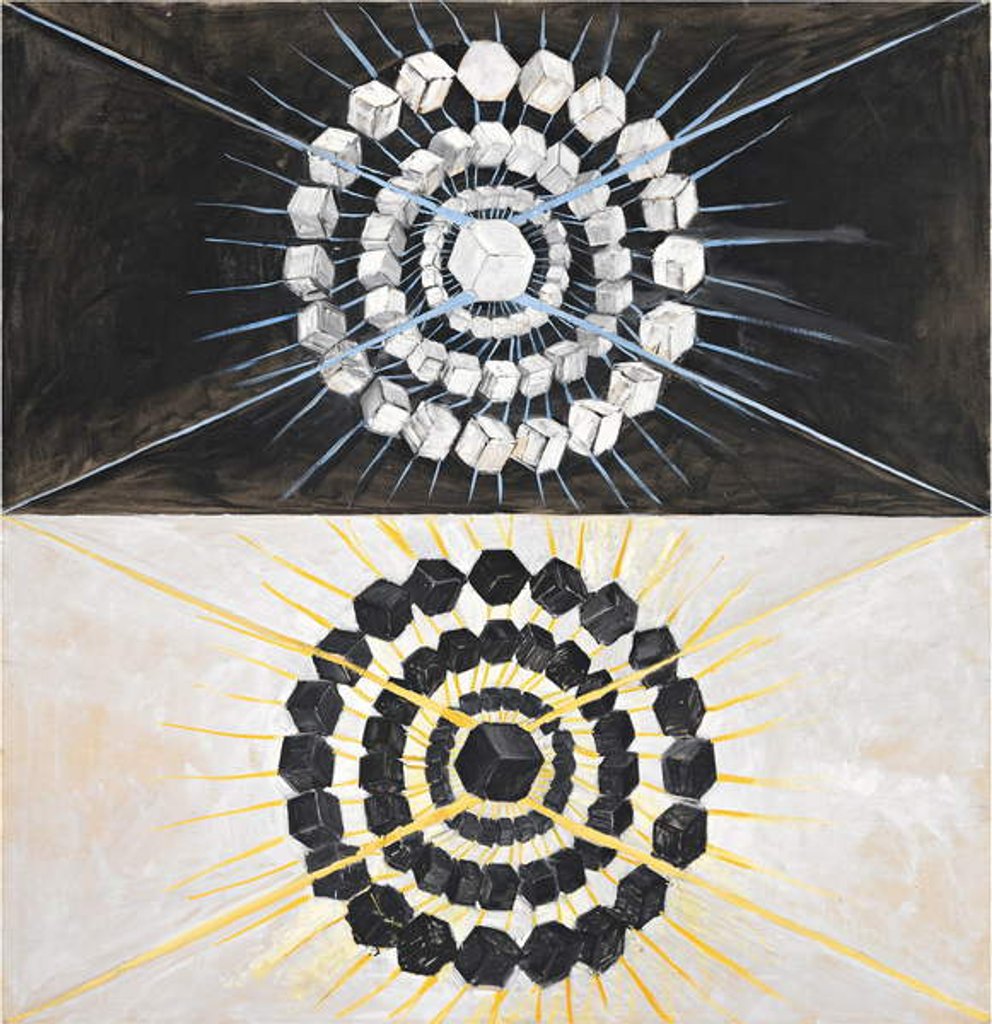 Detail of Group IX/SUW, No. 8, The Swan, No. 8, 1914-1915 by Hilma af Klint