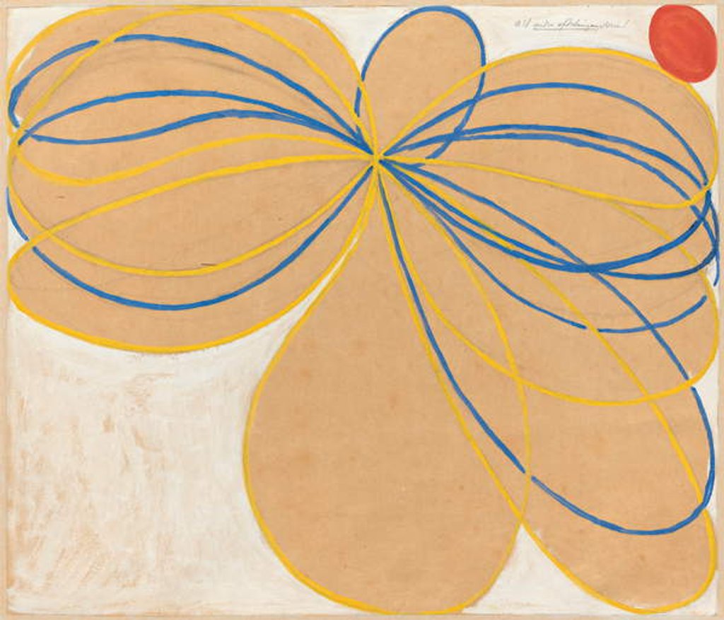 Detail of Group V, The Seven-Pointed Star, No. 1, 1908 by Hilma af Klint