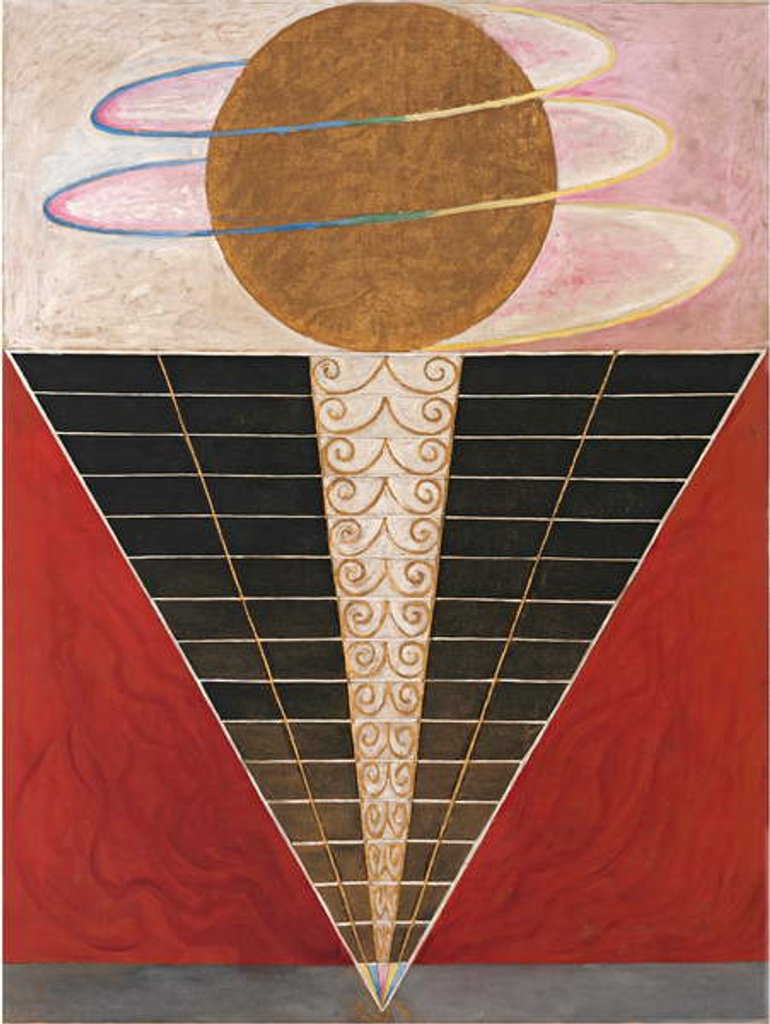 Detail of Group X, No. 2, Altarpiece, 1915 by Hilma af Klint