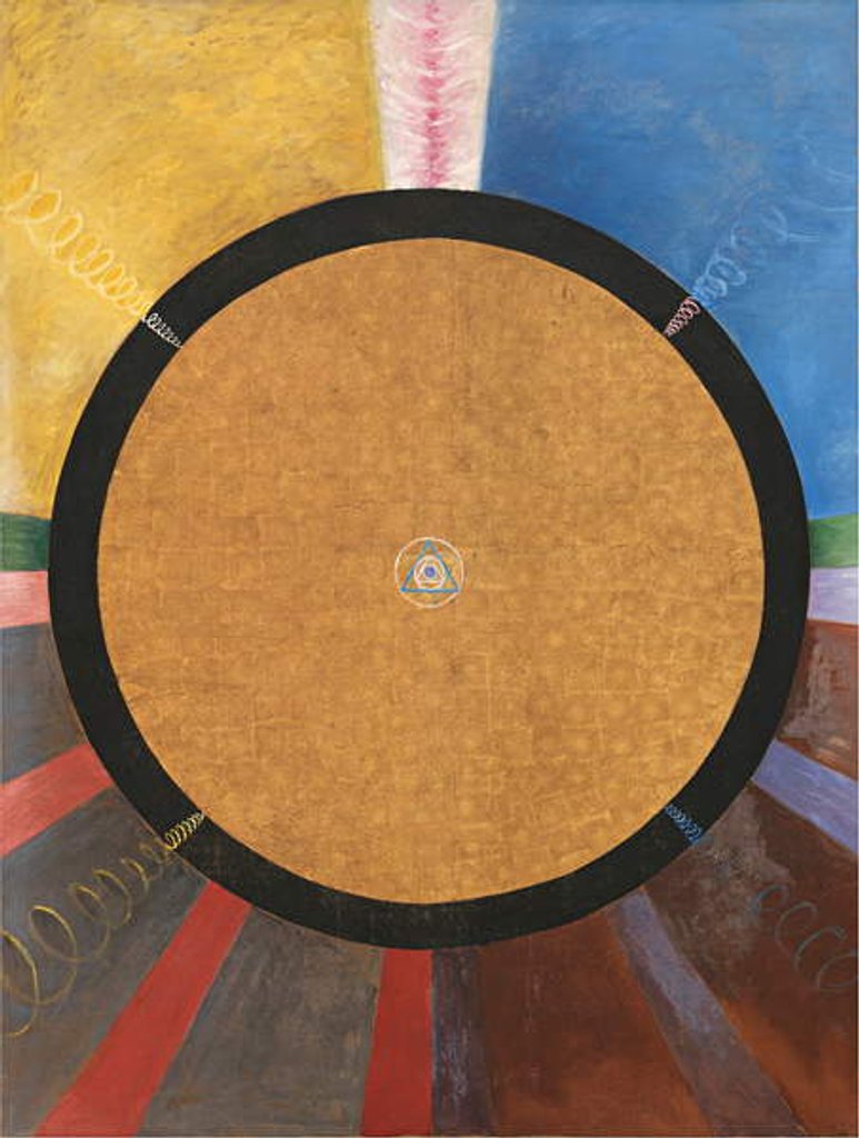Detail of Group X, No. 3, Altarpiece by Hilma af Klint
