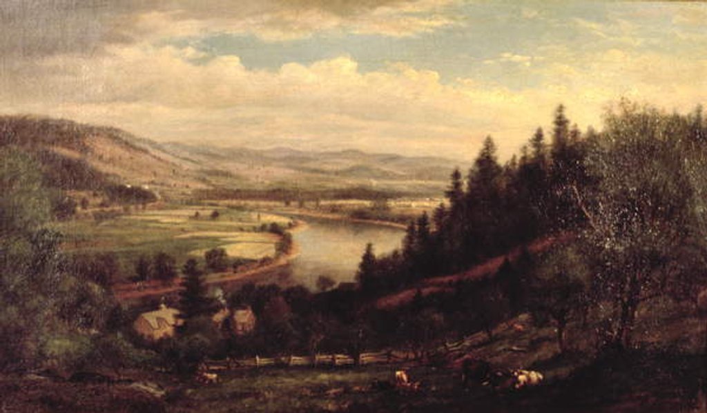 Detail of Vermont Scene by Charles Franklin Pierce