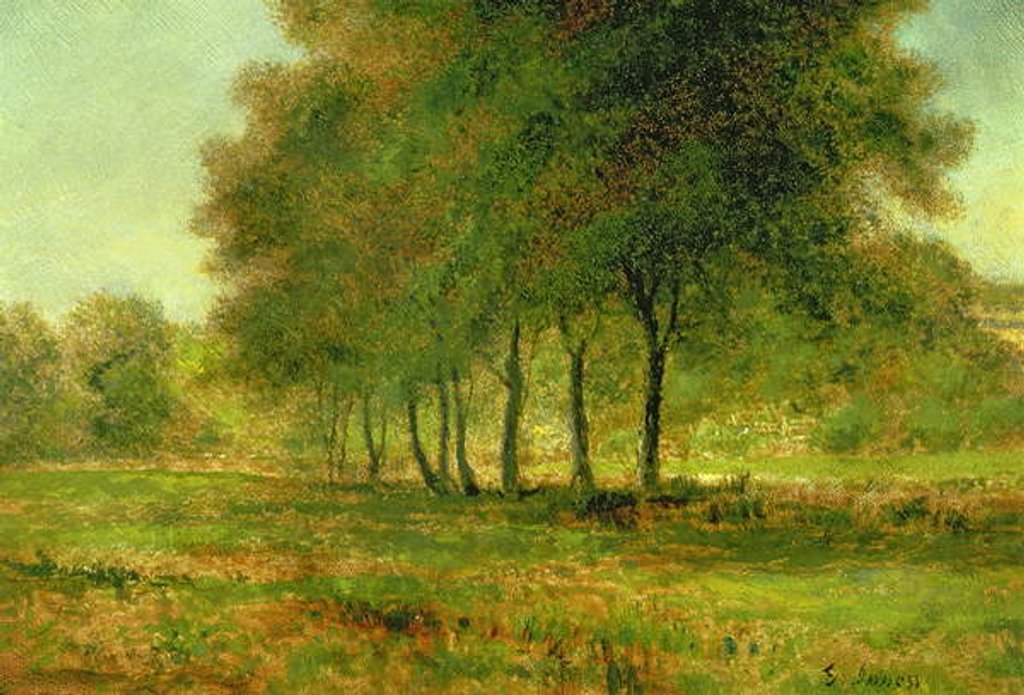 Detail of Summer by George Snr. Inness
