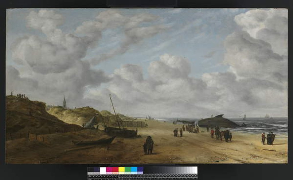 Detail of View of Scheveningen Sands, c.1630 by Hendrik van Anthonissen
