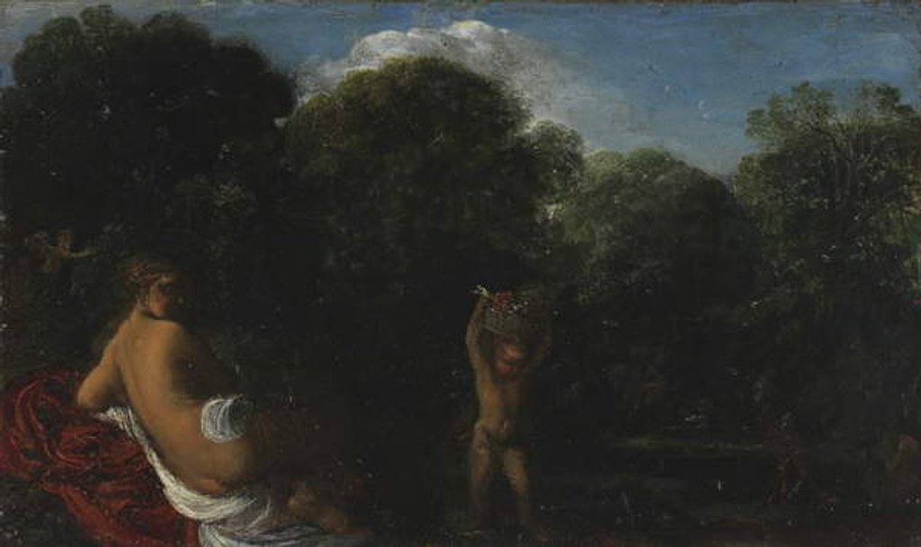 Detail of Venus and Cupid, 1600-05 by Adam Elsheimer