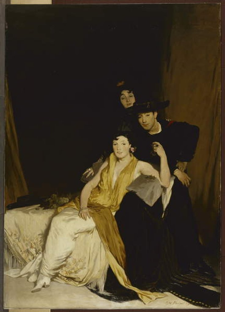 Detail of La Zararosa, c.1910-11 by Glyn Warren Philpot