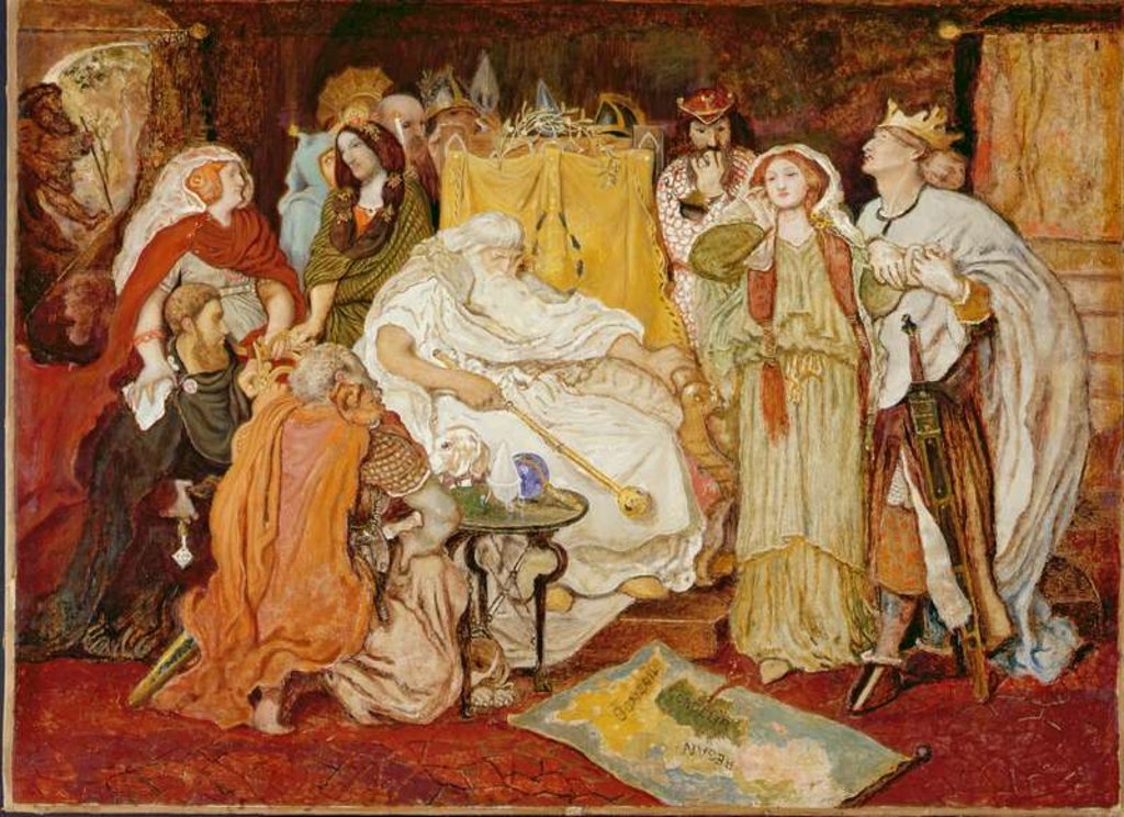 Detail of Cordelia's Portion, c.1867-75 by Ford Madox Brown