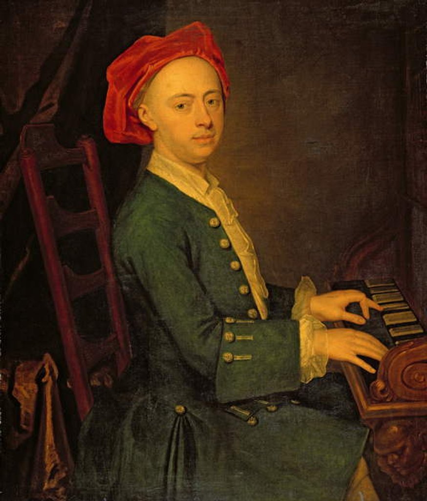 Detail of A Musician, c.1700-50 by English School