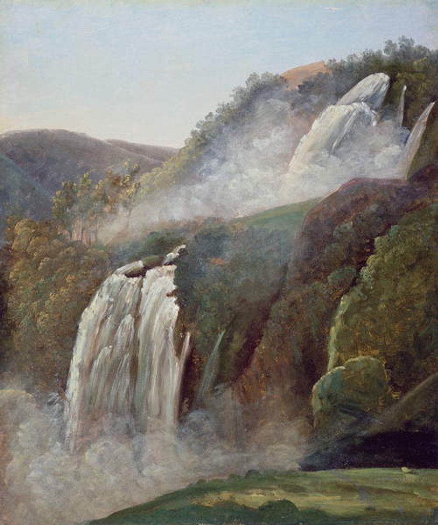 Detail of The Falls at Terni by George Augustus Wallis