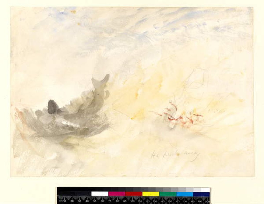 Detail of The Whaler, 1845 by Joseph Mallord William Turner