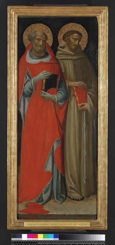 Detail of St Jerome and St Francis by Giovanni dal Ponte