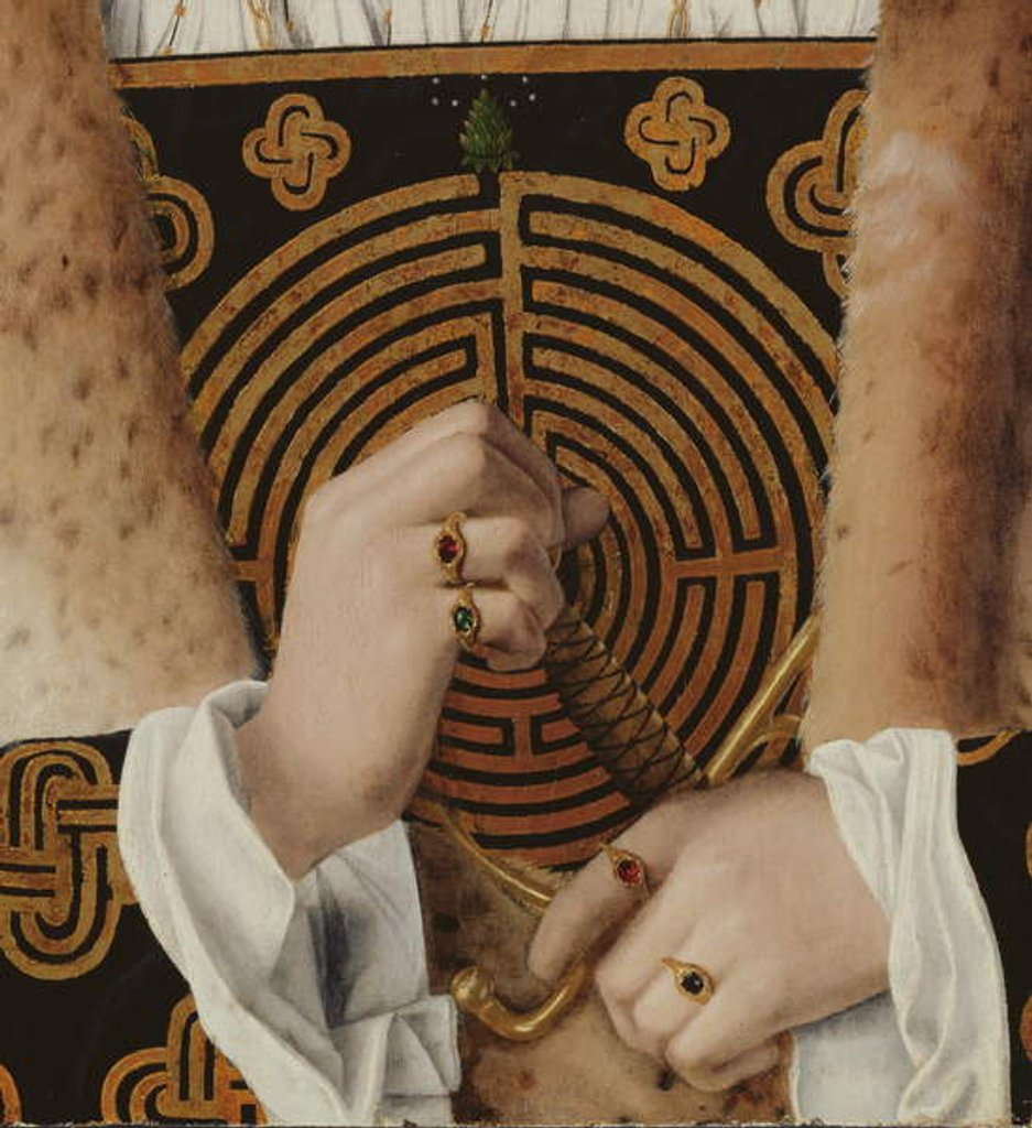 Detail of Portrait of a Man by Veneto Bartolomeo