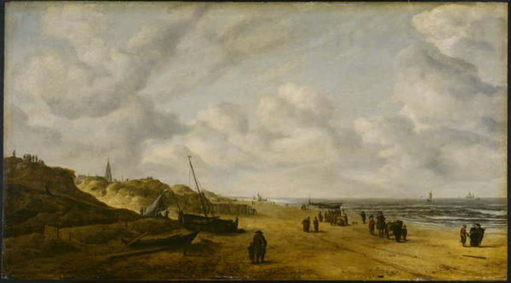 Detail of View of Scheveningen Sands, c.1630 by Hendrik van Anthonissen