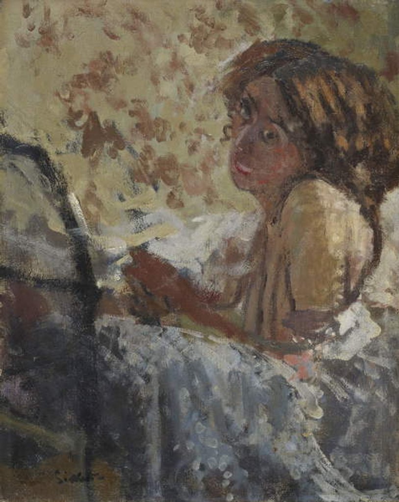 Detail of L'Oeillade, c.1911 by Walter Richard Sickert