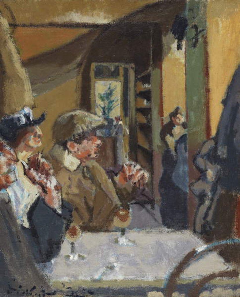 Detail of Chez Vernet, 1925 by Walter Richard Sickert