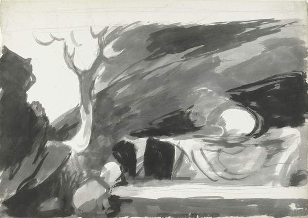 Detail of A Foregathering of Witches, 3 by George Romney