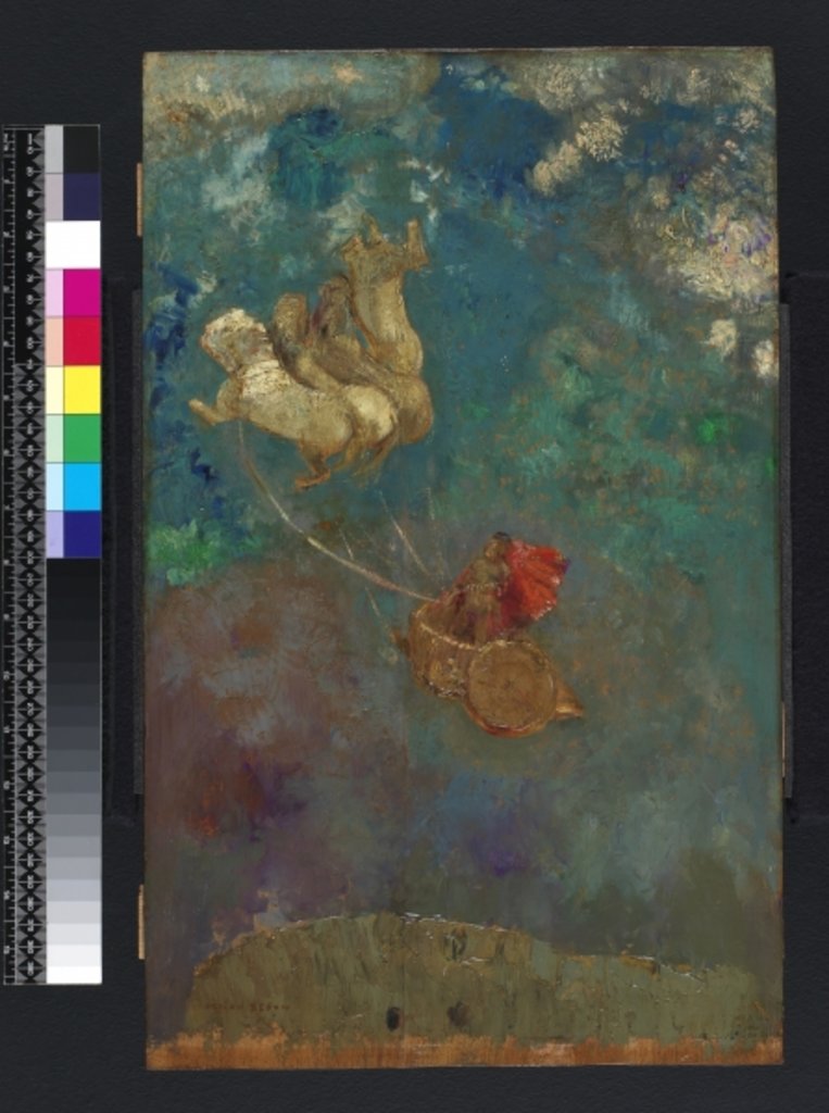Detail of The Chariot of Apollo, 1907-10 by Odilon Redon
