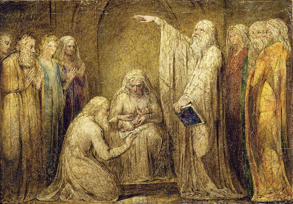 Detail of The Circumcision, 1799-1800 by William Blake