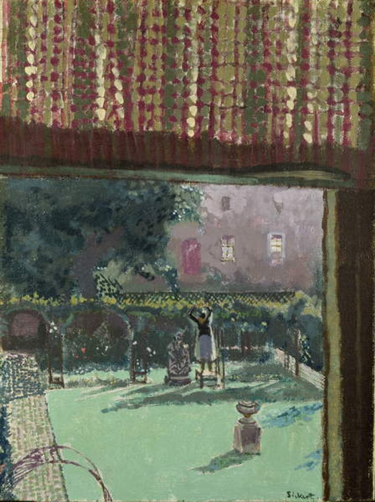 Detail of The Garden of Love, c.1930 by Walter Richard Sickert