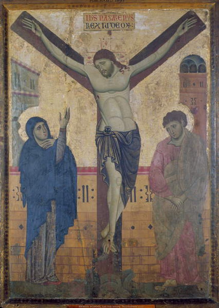 Detail of Crucifixion, c.1285 by Sienese School