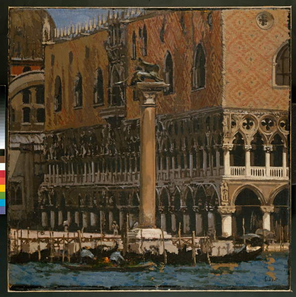 Detail of The Lion of St. Mark, c.1895-96 by Walter Richard Sickert