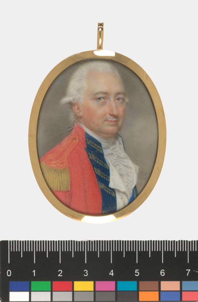 Detail of Charles, 1st Marquis Cornwallis,, 1792 by John Smart