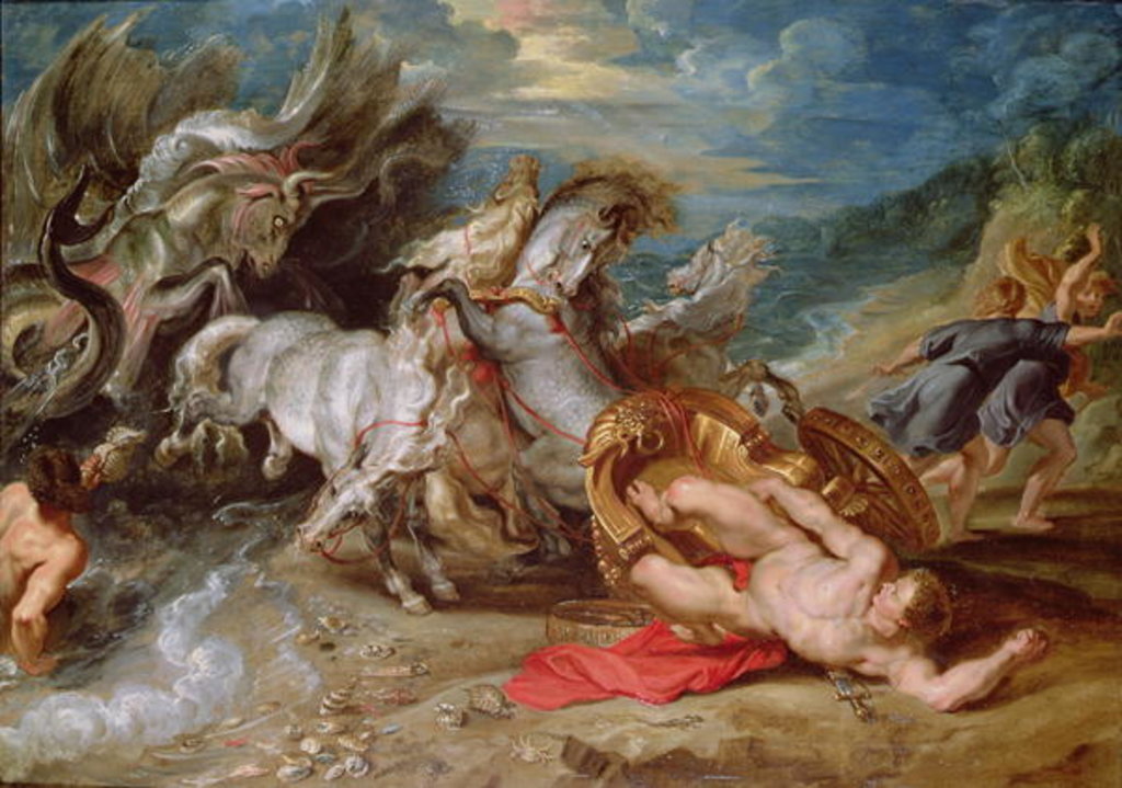 Detail of The Death of Hippolytus, c.1611-13 by Peter Paul Rubens