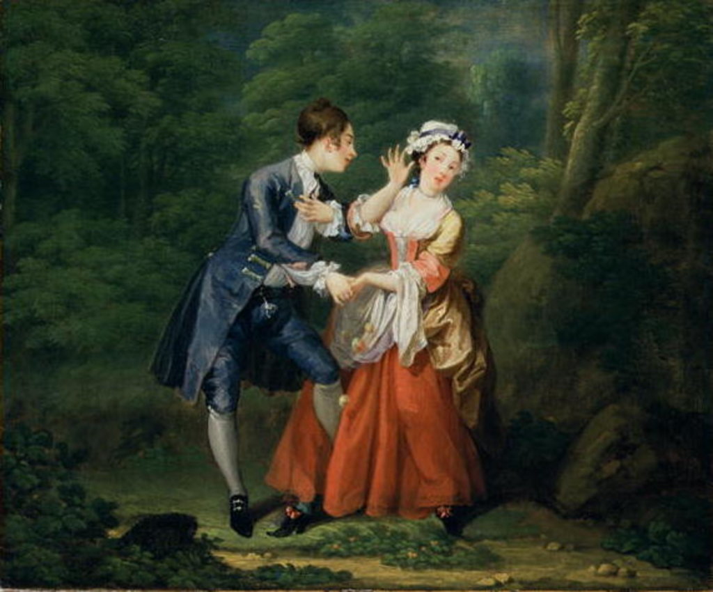 Detail of Before, c.1730-31 by William Hogarth