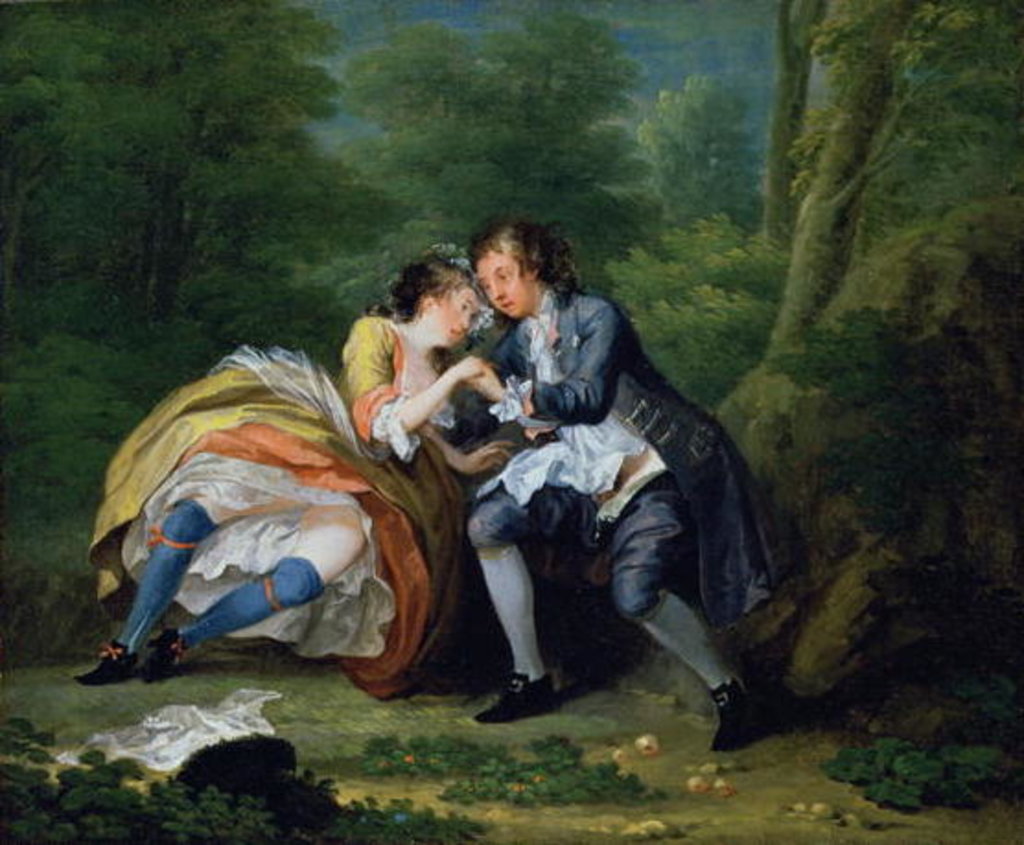 Detail of After, c.1730-31 by William Hogarth