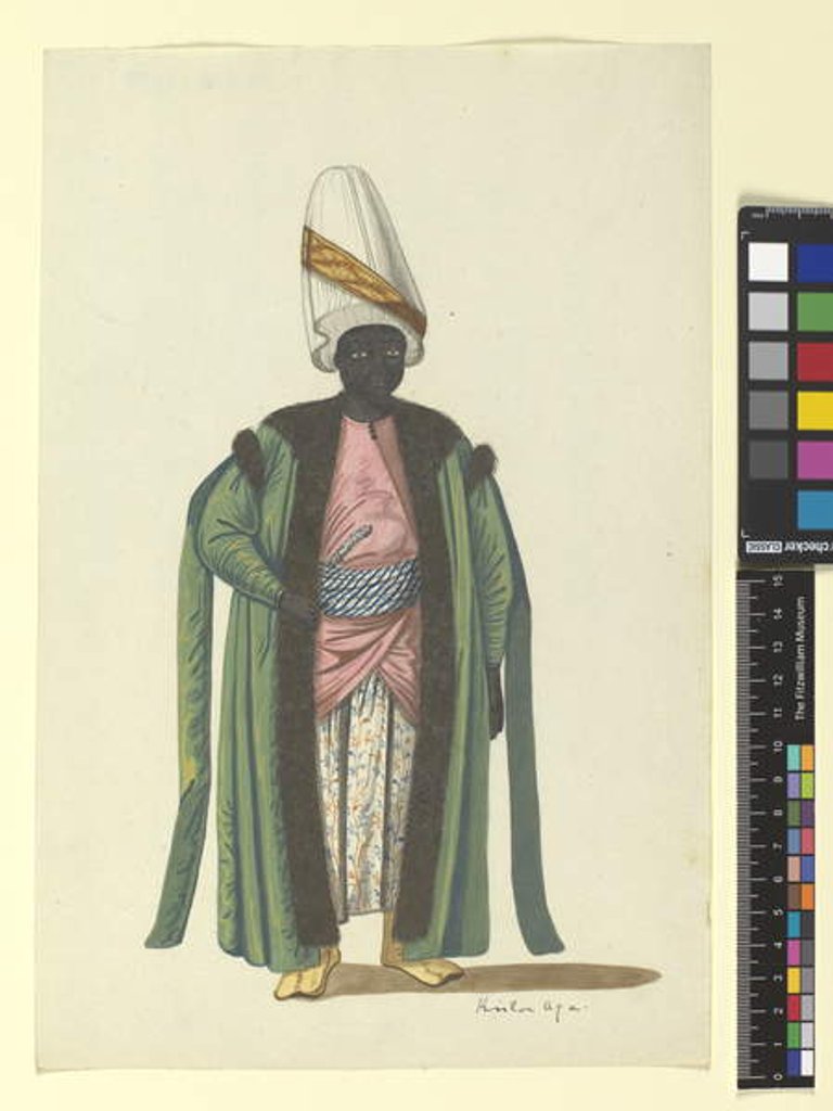 Detail of Kizlar Aga: Chief Black Eunuch, after 1803 by English School